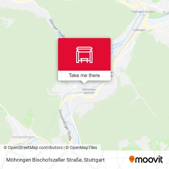 Карта Möhringen Bischofszeller Straße