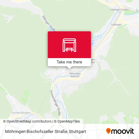 Карта Möhringen Bischofszeller Straße