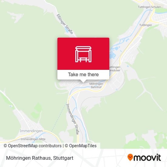 Карта Möhringen Rathaus