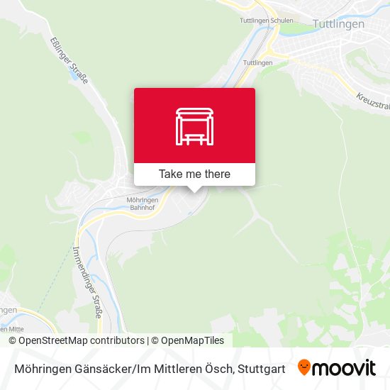 Möhringen Gänsäcker / Im Mittleren Ösch map
