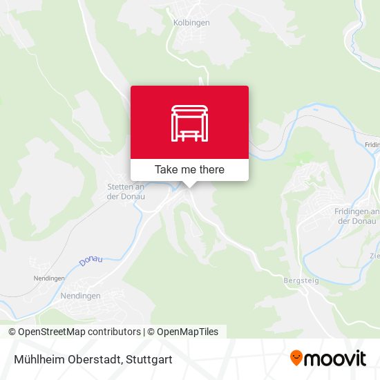 Карта Mühlheim Oberstadt