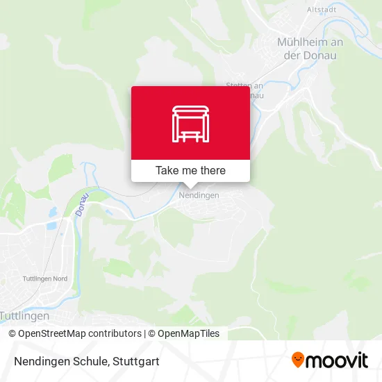 Карта Nendingen Schule
