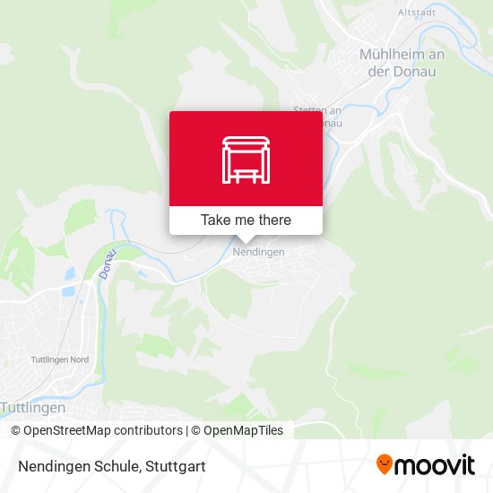 Карта Nendingen Schule