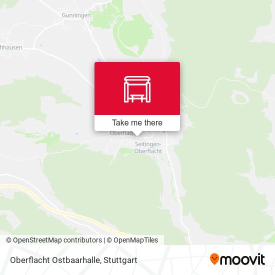 Oberflacht Ostbaarhalle map