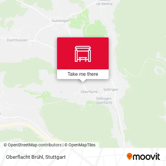 Карта Oberflacht Brühl
