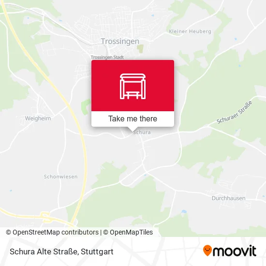Карта Schura Alte Straße