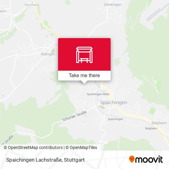 Карта Spaichingen Lachstraße