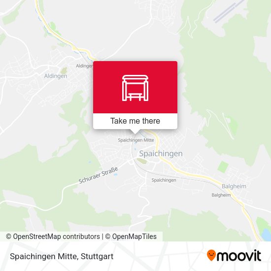 Карта Spaichingen Mitte