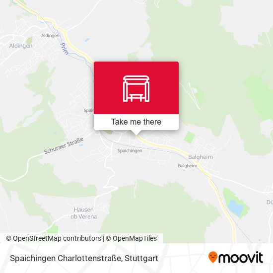 Spaichingen Charlottenstraße map