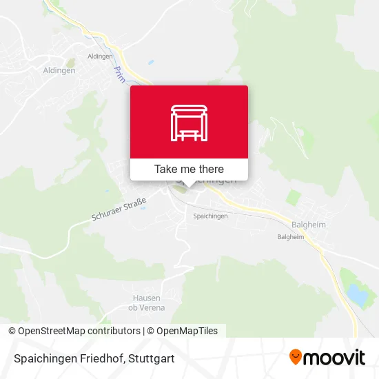 Карта Spaichingen Friedhof