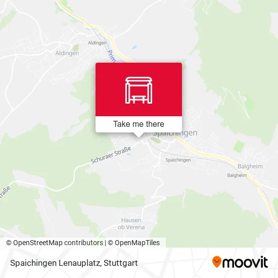 Карта Spaichingen Lenauplatz