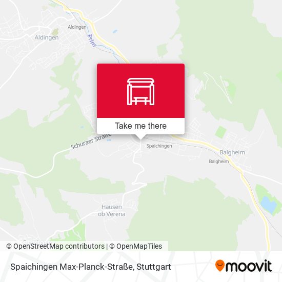 Spaichingen Max-Planck-Straße map