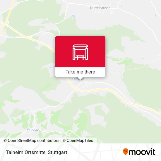 Talheim Ortsmitte map
