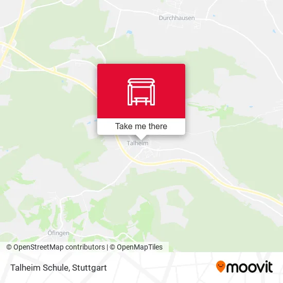 Карта Talheim Schule