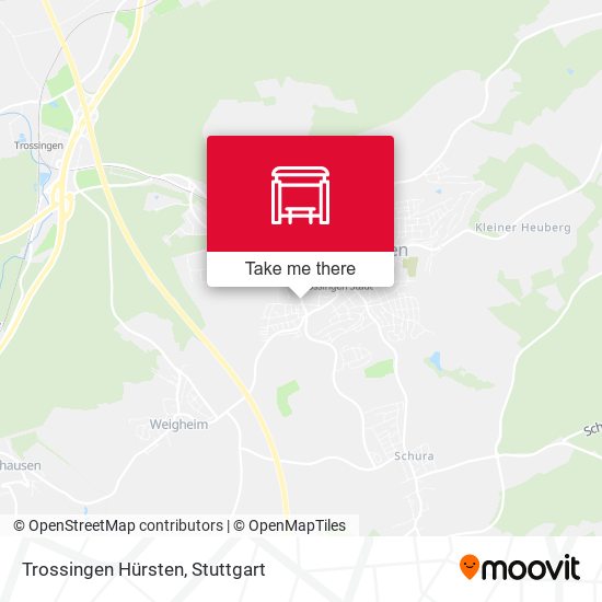 Trossingen Hürsten map