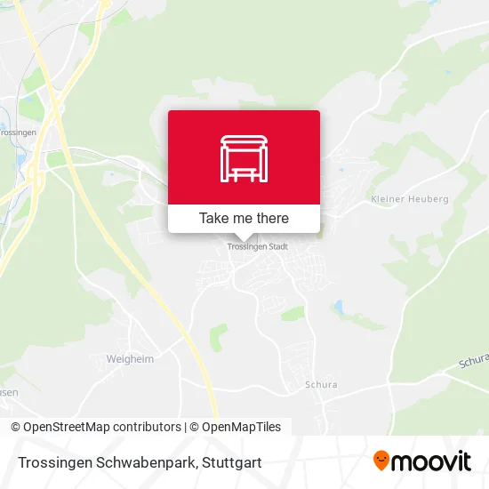 Карта Trossingen Schwabenpark