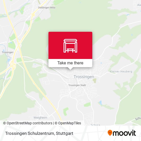 Карта Trossingen Schulzentrum