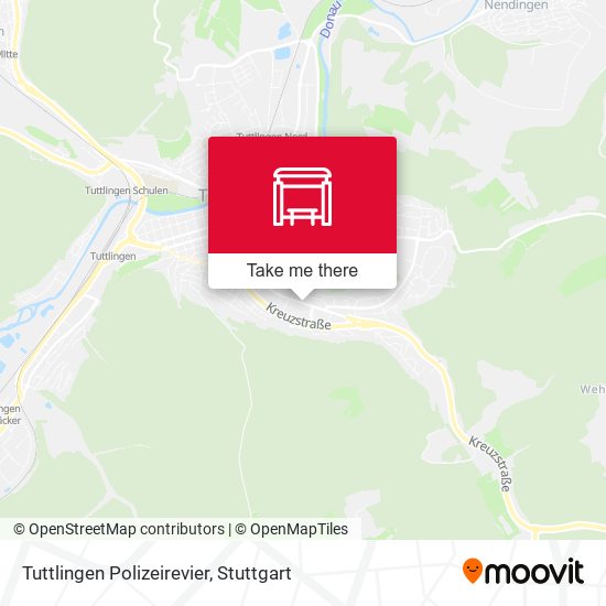 Карта Tuttlingen Polizeirevier