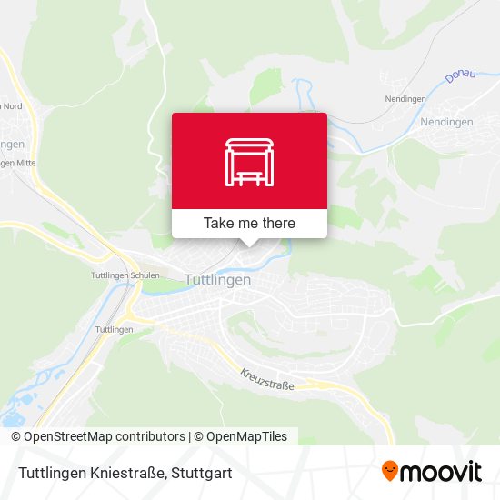 Tuttlingen Kniestraße map