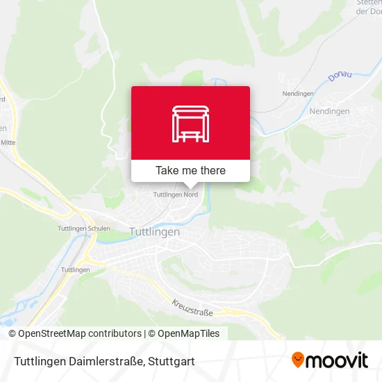 Карта Tuttlingen Daimlerstraße