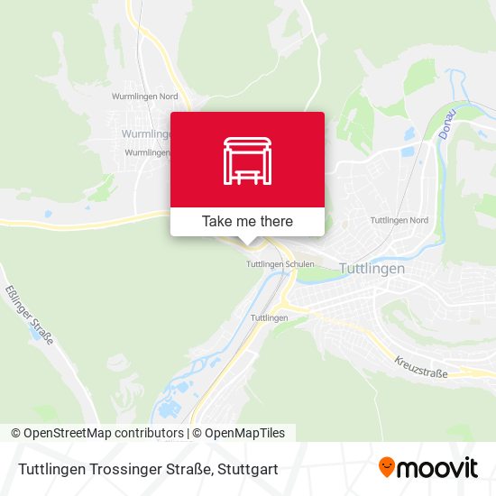 Tuttlingen Trossinger Straße map