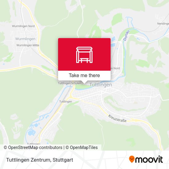 Карта Tuttlingen Zentrum
