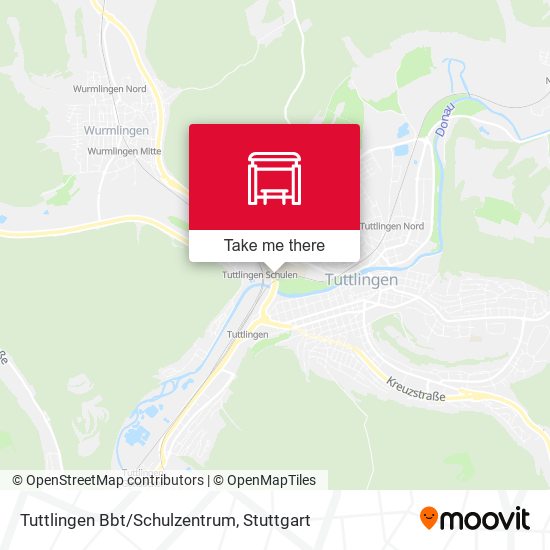 Карта Tuttlingen Bbt/Schulzentrum