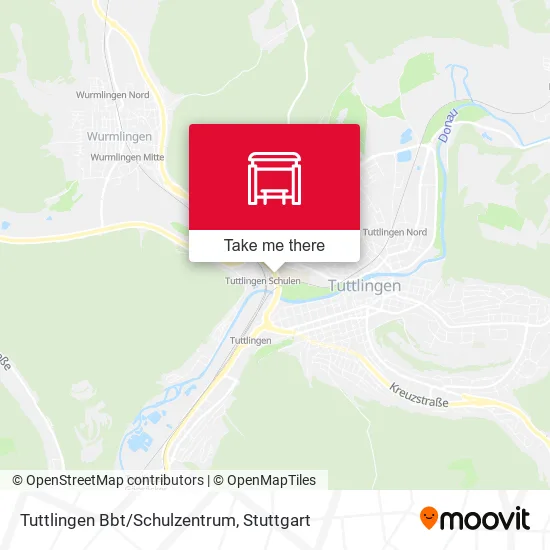 Карта Tuttlingen Bbt/Schulzentrum