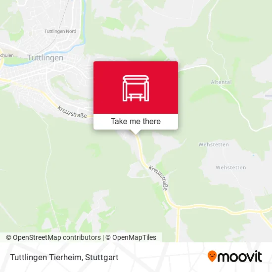 Карта Tuttlingen Tierheim