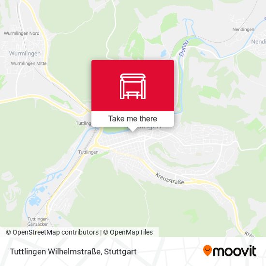 Tuttlingen Wilhelmstraße map