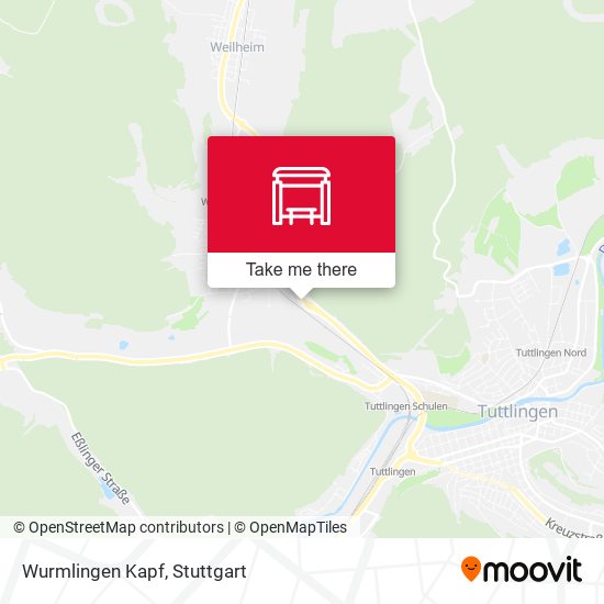 Карта Wurmlingen Kapf