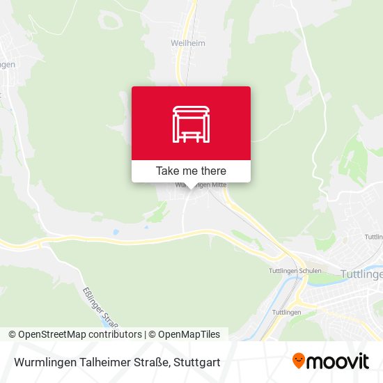Карта Wurmlingen Talheimer Straße