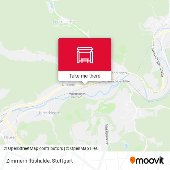 Карта Zimmern Iltishalde