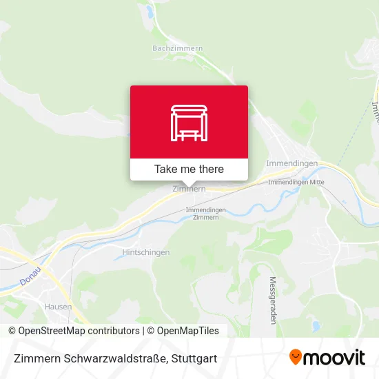 Карта Zimmern Schwarzwaldstraße