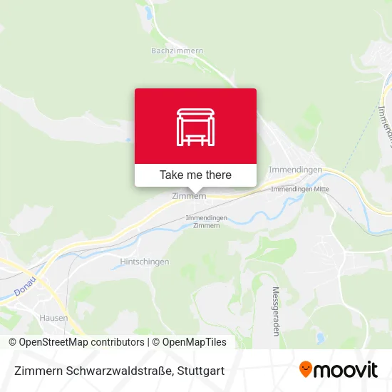 Карта Zimmern Schwarzwaldstraße
