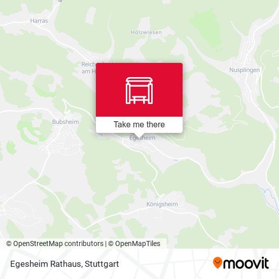 Карта Egesheim Rathaus