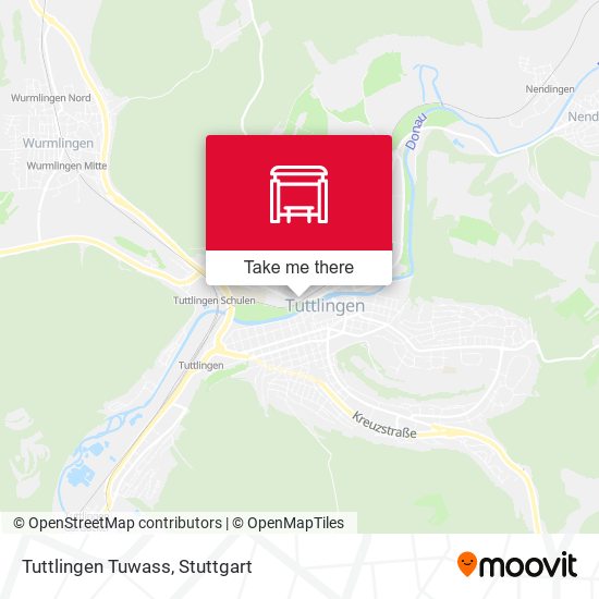 Tuttlingen Tuwass map