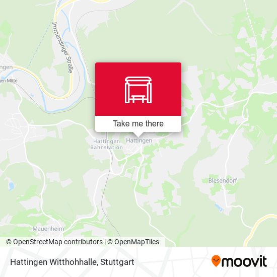 Hattingen Witthohhalle map