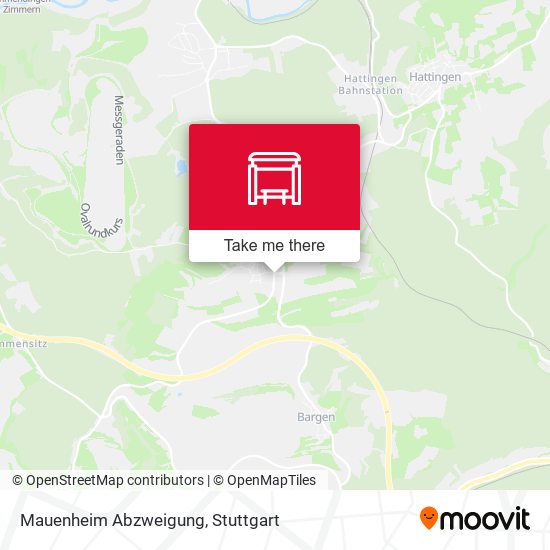 Карта Mauenheim Abzweigung