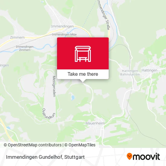 Карта Immendingen Gundelhof