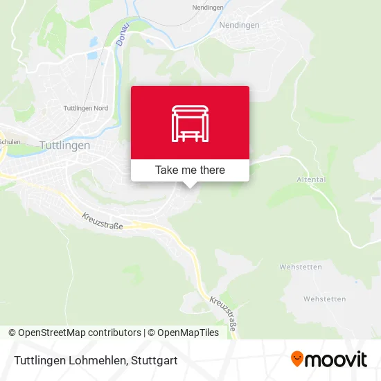 Карта Tuttlingen Lohmehlen
