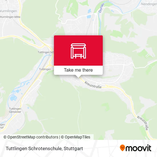 Карта Tuttlingen Schrotenschule