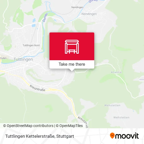 Карта Tuttlingen Kettelerstraße