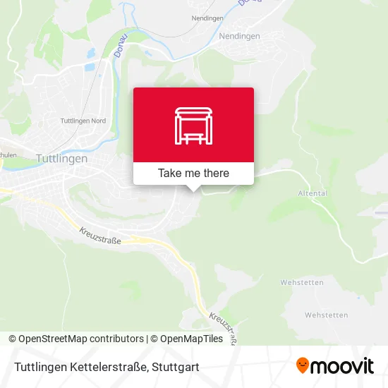 Карта Tuttlingen Kettelerstraße