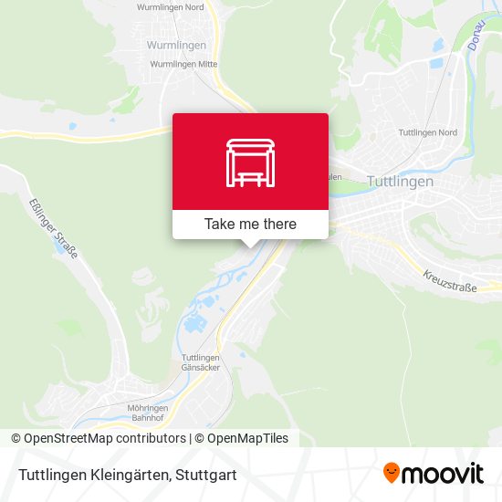 Tuttlingen Kleingärten map