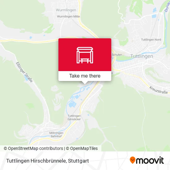 Карта Tuttlingen Hirschbrünnele