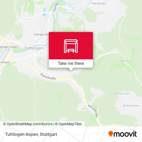 Карта Tuttlingen Aspen
