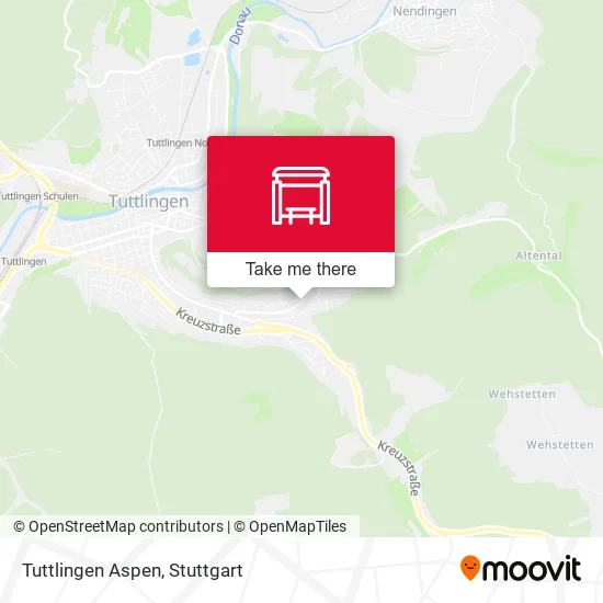 Карта Tuttlingen Aspen