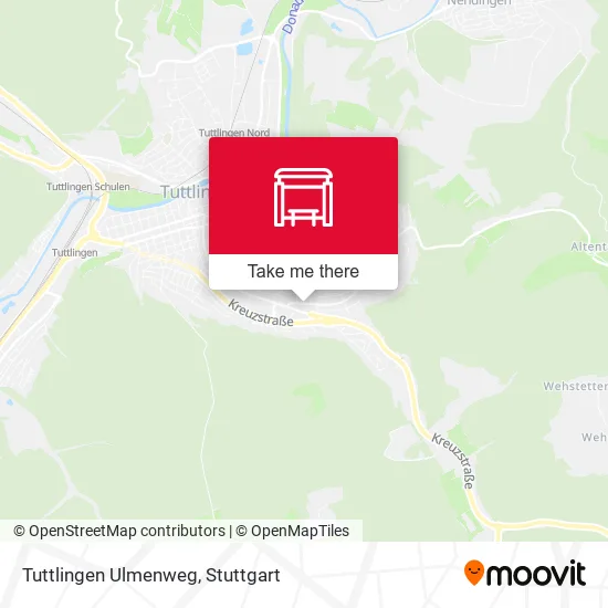 Карта Tuttlingen Ulmenweg