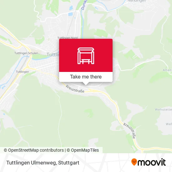 Карта Tuttlingen Ulmenweg